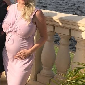 ASOS blush maternity dress size 6